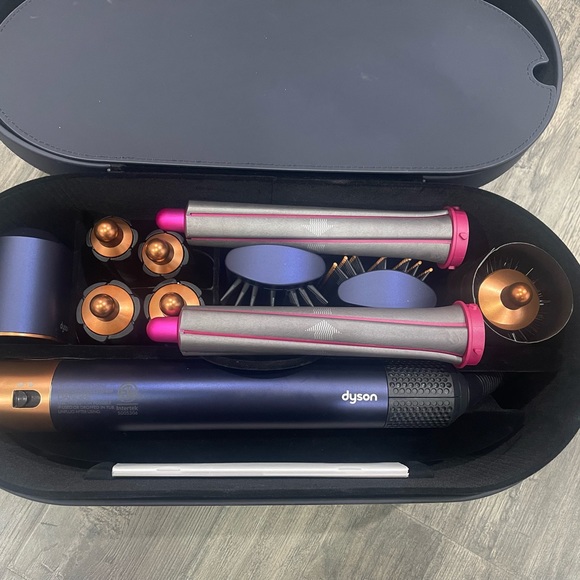 Dyson Hair Dyson Airwrap Prussian Blue And Copper Poshmark